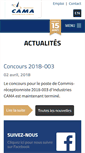 Mobile Screenshot of cama-industries.com